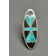 Old Zuni Inlay Ring in Bow Motif