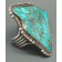  Massive Natural Morenci Turquoise Bracelet