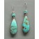 Sylvia Begay Turquoise Dangle Earrings