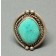  Navajo Ring with Natural Turquoise