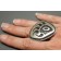 Huge Hopi Overlay Ring of Bear Paw 