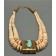  Tony Aguilar Melon Shell and Brass Necklace 