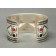  McKee Platero Repousse Diamond Bracelet 