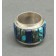 Charles Loloma Turquoise Inlay Band Ring 