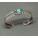  Early Split Shank Bracelet With Turquoise 