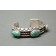 Perry Shorty Bracelet of 3 Number 8 Turquoise Stones