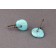 Lone Mountain Turquoise Tab Earrings