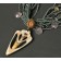  Handbeaded Shell Necklace by Tsatowe Billings, Mohawk Nation