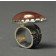 Jared Chavez Ring of Brazilian Agate Top