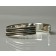 Ron Bedonie Silver Filed Bracelet