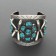 Huge Navajo Bracelet with Turquoise