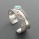  Leroy Begay Bracelet of Silver Turquoise Coral
