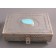 Navajo Silver Box With Bisbee Turquoise 
