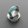 Raymond Sequaptewa Ring of Inlaid Face