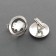 Vintage Navajo Silver Buffalo Cufflinks