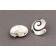 Debbie Silversmith Earrings Small Swirls