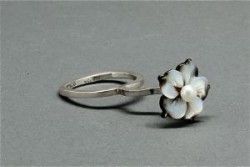 Charlyn Reano Ring of Suspended Flower